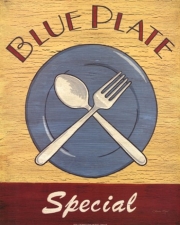 Blue Plate Special - Art Print by Louise Max | Movie Poster Prints from Posterazzi