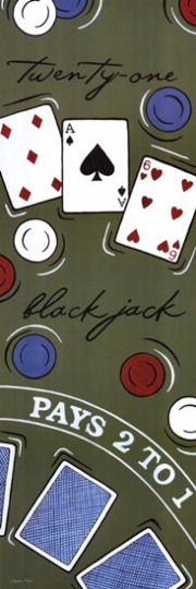 Blackjack - Art Print by Louise Max | Movie Poster Prints from Posterazzi