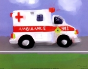 Ambulance - Art Print by Anthony Morrow | Movie Poster Prints from Posterazzi