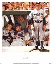 Dugout - Art Print by Norman Rockwell | Movie Poster Prints from Posterazzi