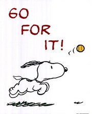 Go For It - Art Print by  Peanuts | Movie Poster Prints from Posterazzi