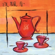 Asian Tea Set I - Art Print by Jennifer Sosik | Movie Poster Prints from Posterazzi