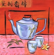 Asian Tea Set IV - Art Print by Jennifer Sosik | Movie Poster Prints from Posterazzi