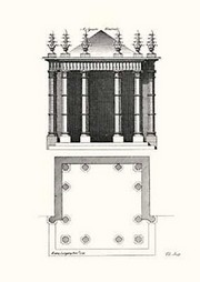 Gothic Elevations Plans Bw - Art Print by Batty Langley | Movie Poster Prints from Posterazzi