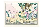 Art Deco - Fishing - Art Print by Charles Martin | Movie Poster Prints from Posterazzi