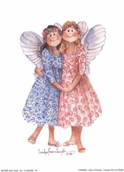 Best of Friends - Art Print by Carolyn Shores-Wright | Movie Poster Prints from Posterazzi