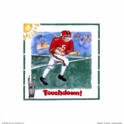 Touchdown - Art Print by Lila Rose Kennedy | Movie Poster Prints from Posterazzi