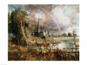 "Salisbury Cathedral From the Meadows, 1831" - Art Print by John Constable | Movie Poster Prints from Posterazzi