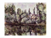 "The Banks of the Marne, 1888" - Art Print by Paul Cezanne | Movie Poster Prints from Posterazzi