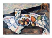 Still Life of Peaches and Pears - Art Print by Paul Cezanne | Movie Poster Prints from Posterazzi