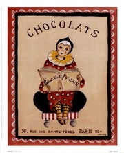 Chocolats - Art Print by Katharine Gracey | Movie Poster Prints from Posterazzi