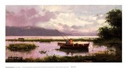 Early Morning Solitude - Art Print by Salvador Caballero | Movie Poster Prints from Posterazzi