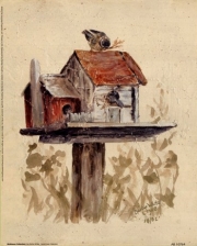 Birdhouse Collection I - Art Print by  Sylvan Lake Collections | Movie Poster Prints from Posterazzi