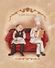 A Little Conversation - Art Print by Shari Warren | Movie Poster Prints from Posterazzi