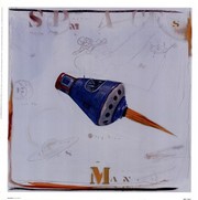 Spaceship - Art Print by Paul Gibson | Movie Poster Prints from Posterazzi
