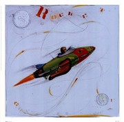Rocket - Art Print by Paul Gibson | Movie Poster Prints from Posterazzi