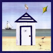 Beach House 4 - Art Print by Katharine Gracey | Movie Poster Prints from Posterazzi