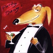 Party Dawg - Art Print by Tracy Flickinger | Movie Poster Prints from Posterazzi