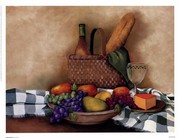Basket And Bowl - Art Print by Sherry Masters | Movie Poster Prints from Posterazzi