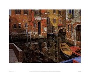 Cafe In Venice - Art Print by Viktor Shvaiko | Movie Poster Prints from Posterazzi