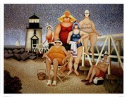 Beach Vacation - Art Print by Lowell Herrero | Movie Poster Prints from Posterazzi