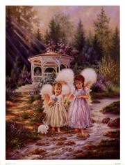 Angel Sisters - Art Print by Dona Gelsinger | Movie Poster Prints from Posterazzi