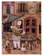 Chef At Market - Art Print by Betty Whiteaker | Movie Poster Prints from Posterazzi