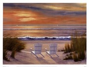 Paradise Sunset - Art Print by Diane Romanello | Movie Poster Prints from Posterazzi
