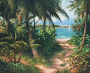 Bahama Sail - Art Print by Art Fronckowiak | Movie Poster Prints from Posterazzi