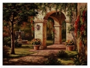 Arch Courtyard I - Art Print by Sung Kim | Movie Poster Prints from Posterazzi