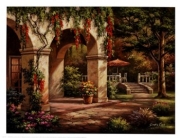 Arch Courtyard II - Art Print by Sung Kim | Movie Poster Prints from Posterazzi