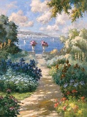 Afternoon Stroll - Art Print by  Pasini | Movie Poster Prints from Posterazzi