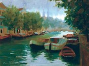 Bateau Avenue - Art Print by Roger Williams | Movie Poster Prints from Posterazzi