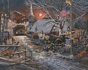 Snowfire Park - Art Print by Aaron Faulkner | Movie Poster Prints from Posterazzi