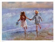 Beach Buddies - Art Print by Richard Judson Zolan | Movie Poster Prints from Posterazzi