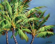 3 Crazy Palms - Art Print by Jean Bradley | Movie Poster Prints from Posterazzi