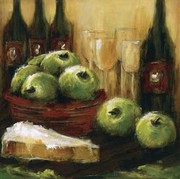 Apples & Brie - Art Print by Christina Doelling | Movie Poster Prints from Posterazzi