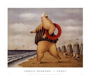 Agnes - Art Print by Lowell Herrero | Movie Poster Prints from Posterazzi