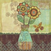 Bohemian Floral II - Art Print by Wendy Bentley | Movie Poster Prints from Posterazzi