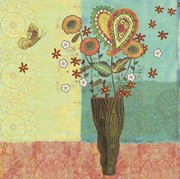 Bohemian Floral I - Art Print by Wendy Bentley | Movie Poster Prints from Posterazzi
