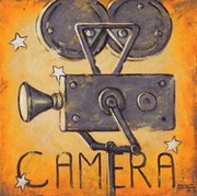 Camera - Art Print by Janet Kruskamp | Movie Poster Prints from Posterazzi
