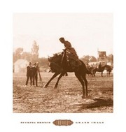 Trevally Bucking Bronco 20 x 21 Poster Print