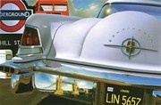 56 Lincoln Continental - Art Print by Graham Reynolds | Movie Poster Prints from Posterazzi