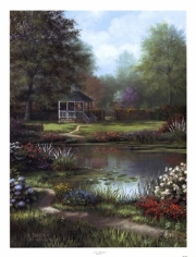 Across The Pond - Art Print by Ron Carter | Movie Poster Prints from Posterazzi