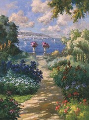 Afternoon Stroll - Art Print by  Pasini | Movie Poster Prints from Posterazzi