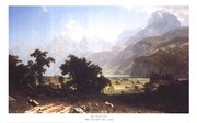 Lake Lucerne - Art Print by Albert Bierstadt | Movie Poster Prints from Posterazzi