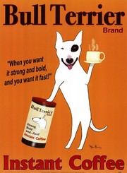 Bull Terrier Brand - Art Print by Ken Bailey | Movie Poster Prints from Posterazzi