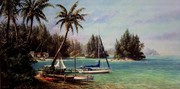 Island Cove - Art Print by Art Fronckowiak | Movie Poster Prints from Posterazzi