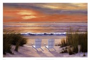 Paradise Sunset - Art Print by Diane Romanello | Movie Poster Prints from Posterazzi