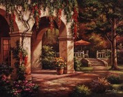 Arch Courtyard II - Art Print by Sung Kim | Movie Poster Prints from Posterazzi